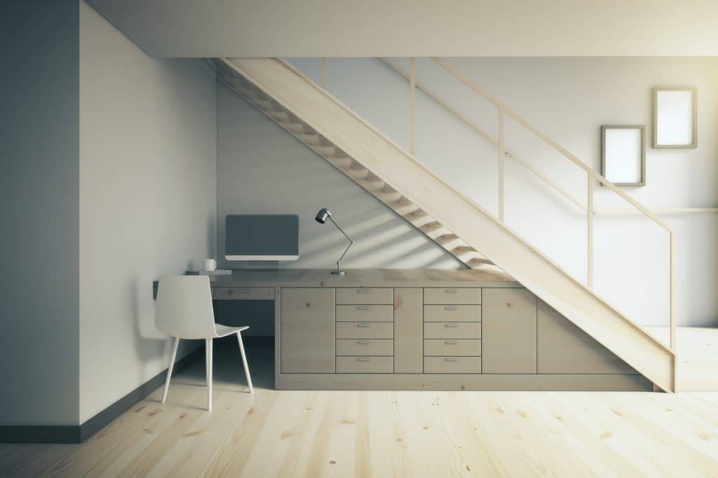 interior,design,of,working,area,with,dark,table,and,white